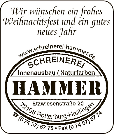 Hammer Schreinerei