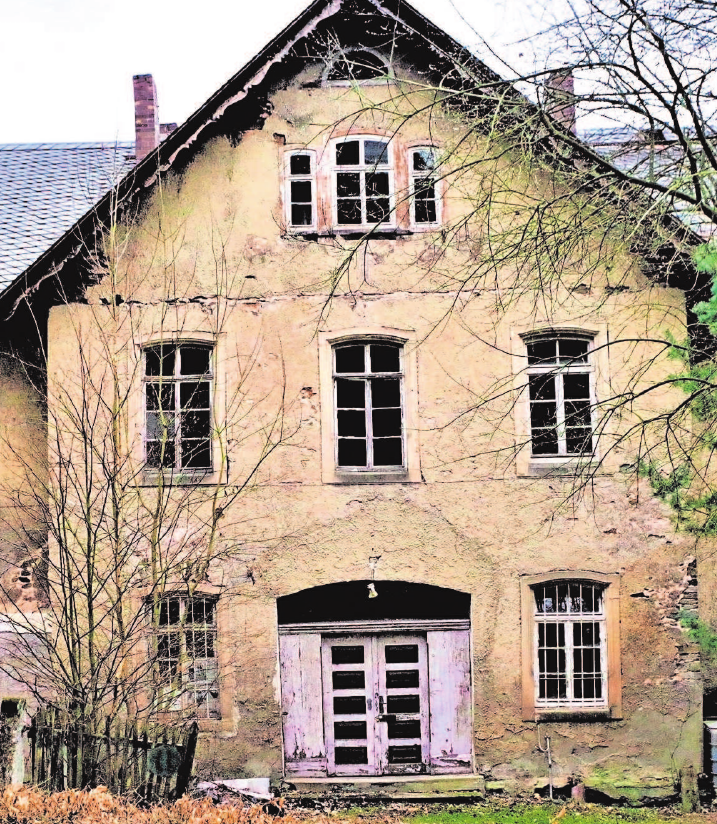 Die Rentei in Stockheim wird saniert. Die Rentei in Stockheim wird saniert.