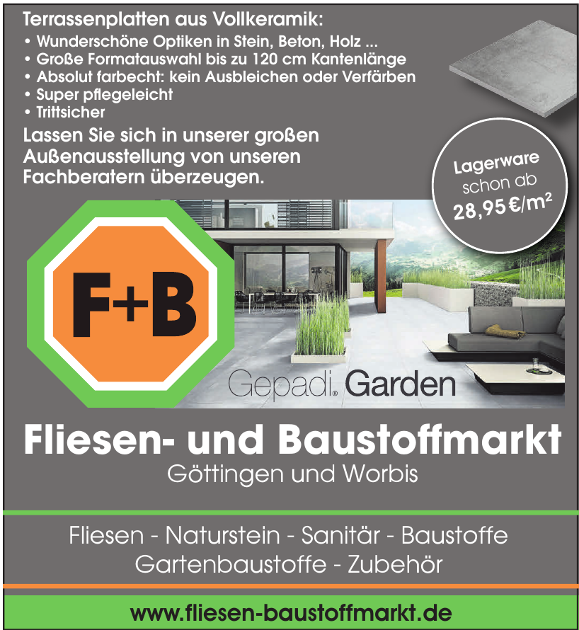 F+B Fliesen- und Baustoffmarkt F+B Fliesen- und Baustoffmarkt
