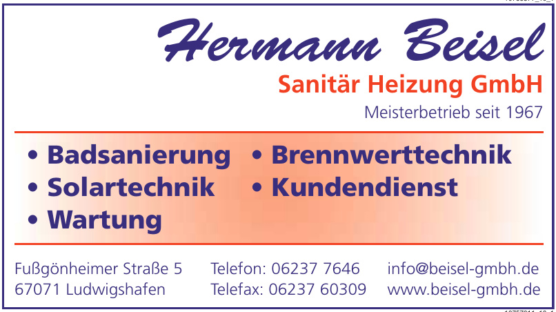 Hermann Beisel Sanitär Heizung GmbH
