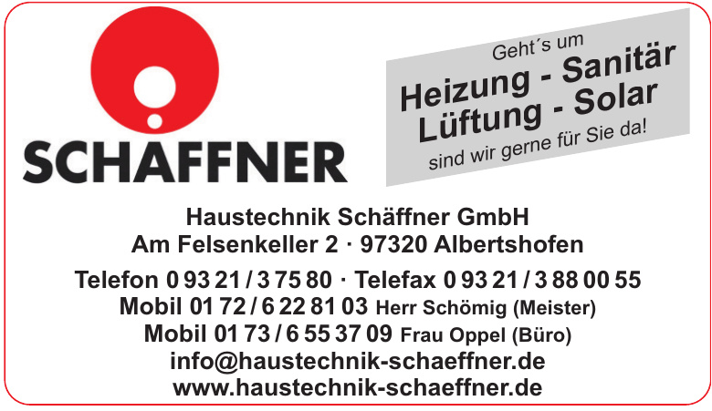 Haustechnik Schäffner GmbH Haustechnik Schäffner GmbH