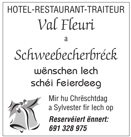Val Fleuri a Schweebecherbréck