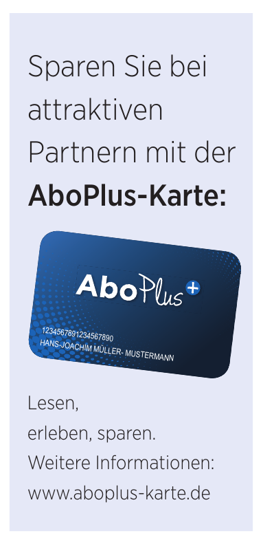 AboPlus Karte AboPlus Karte