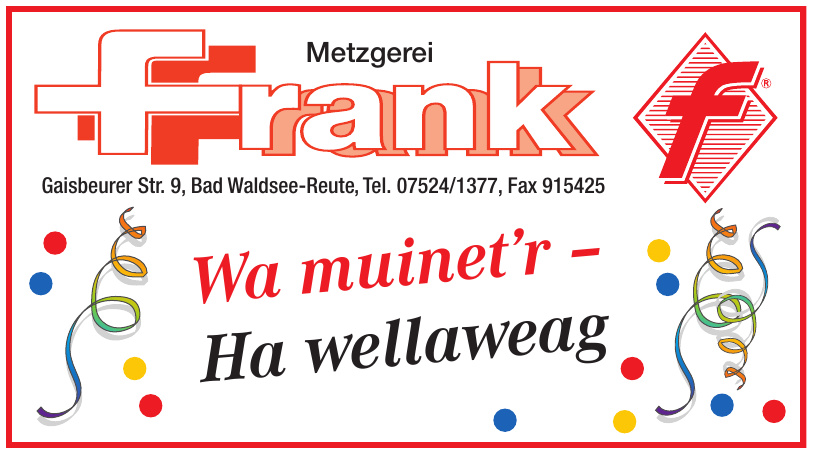 Metzgerei Frank Metzgerei Frank