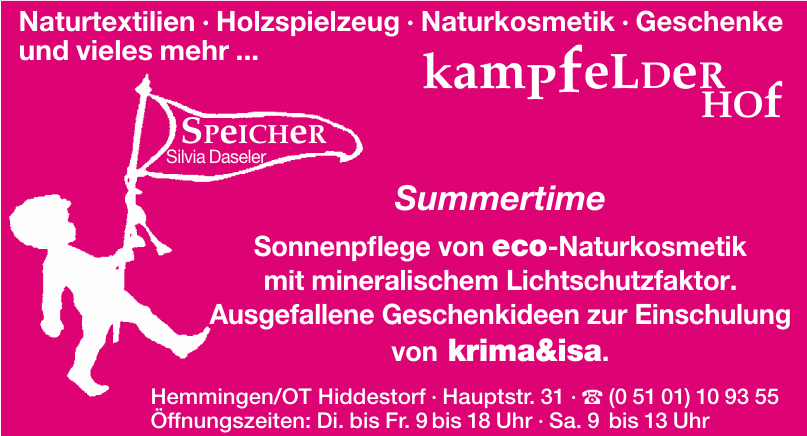 Speicher Silvia Daseler - Kampfelder Hof Speicher Silvia Daseler - Kampfelder Hof
