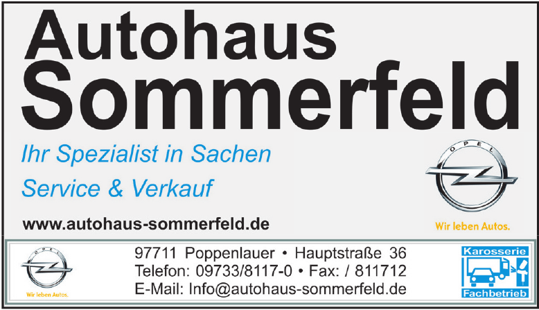 Autohaus Sommerfeld Autohaus Sommerfeld