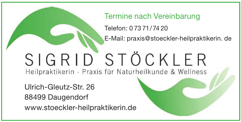 Sigrid Stöckler Sigrid Stöckler
