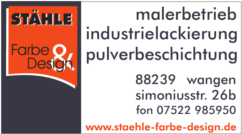 Matthias Stähle Maler- und Lackierbetrieb Matthias Stähle Maler- und Lackierbetrieb