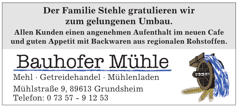Bauhofer Mühle Bauhofer Mühle