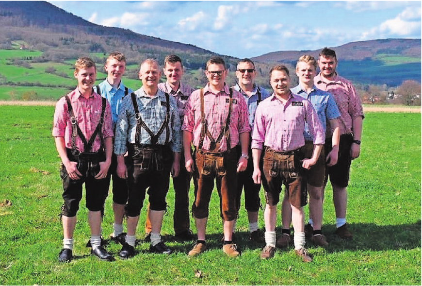 Mit der Blasmusikkapelle „Brass 7“ wird es zum Frühschoppen zünftig. Mit der Blasmusikkapelle „Brass 7“ wird es zum Frühschoppen zünftig.