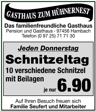 Gasthaus Zum Hühnernest Gasthaus Zum Hühnernest