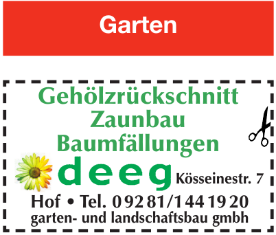 Deeg Garten- & Lanschaftsbau GmbH Deeg Garten- & Lanschaftsbau GmbH
