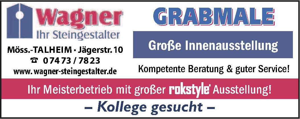 Wagner - Ihr Steingestalter Wagner - Ihr Steingestalter