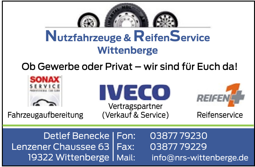 Nutzfahrzeuge & ReifenService Wittenberge