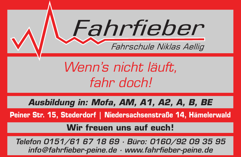 Fahrfieber - Fahrschule Niklas Aellig Fahrfieber - Fahrschule Niklas Aellig
