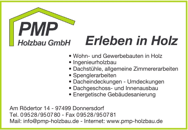 PMP Holzbau GmbH PMP Holzbau GmbH