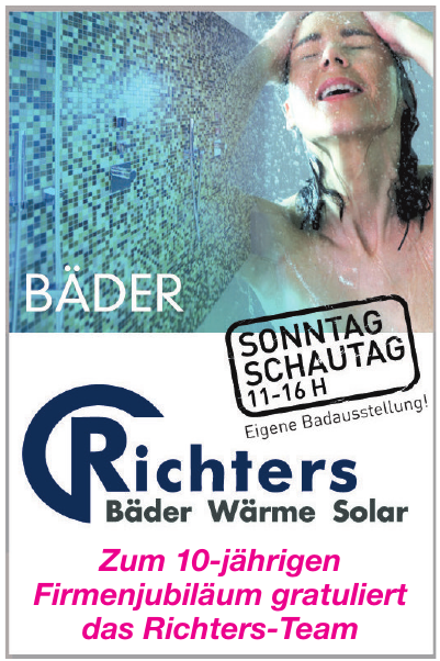 Richters Bäder, Wärme, Solar Richters Bäder, Wärme, Solar