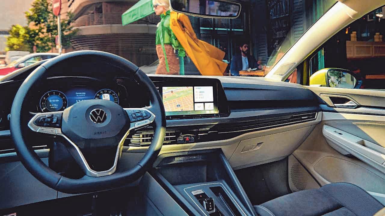 Das Interieur des neuen Golf 8: „Eine digitale Revolution“. Das Interieur des neuen Golf 8: „Eine digitale Revolution“.
