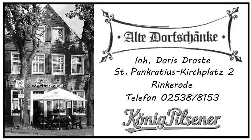 Alte Dorfsdjänke, Inh. Doris Droste Alte Dorfsdjänke, Inh. Doris Droste