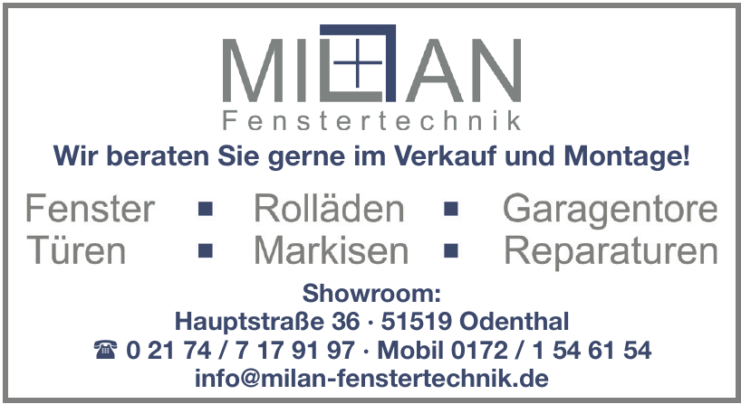 Milan Fenstertechnik Milan Fenstertechnik