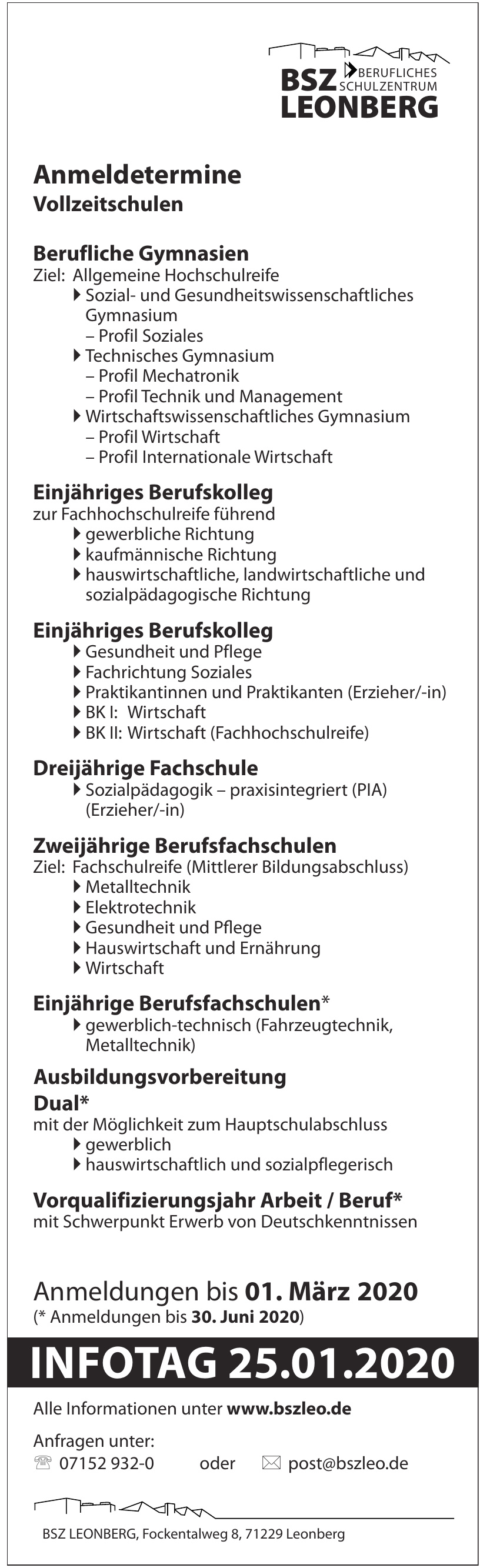 BSZ Leonberg BSZ Leonberg