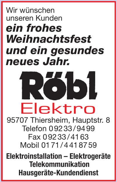 Röbl Elektro Röbl Elektro