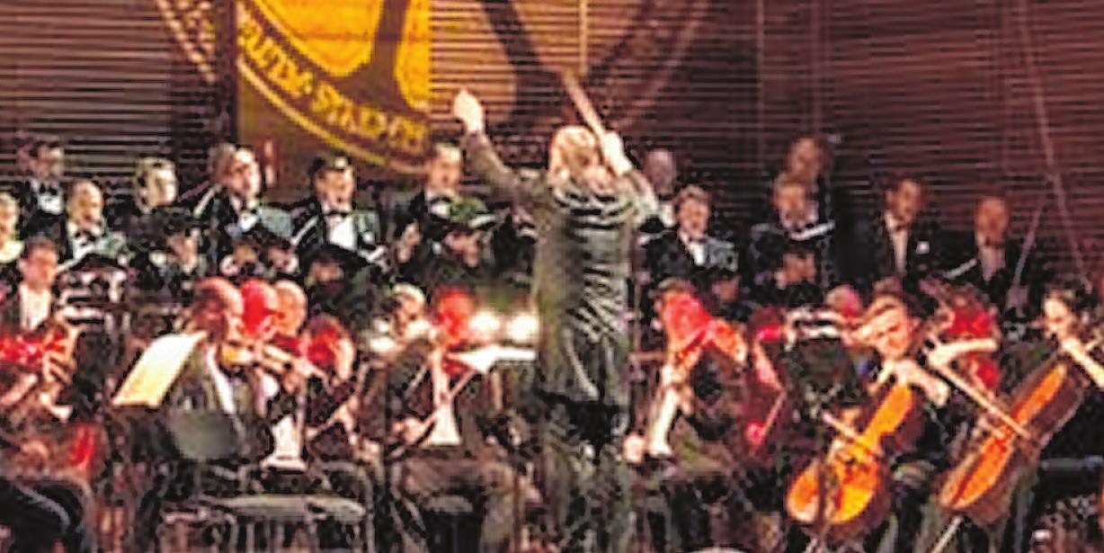 Norbert Baxa (Dirigent), Nordböhmische Philharmonie Teplice, National Chor Prag Foto: wb