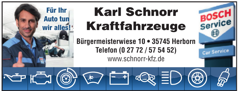 Karl Schnorr Kraftfahrzeuge