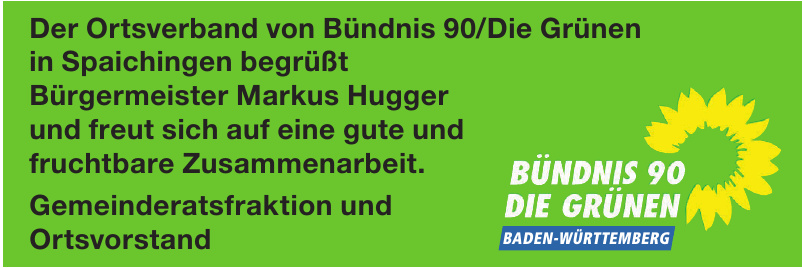 Bündnis 90/Die Grünen Bündnis 90/Die Grünen