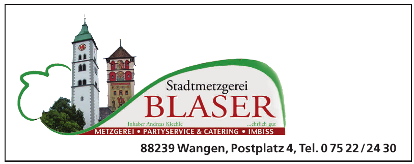 Stadtmetzgerei Blaser Stadtmetzgerei Blaser