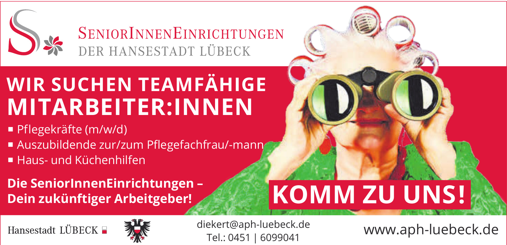 SeniorInnenEinrichtungen der Hansestadt Lübeck SeniorInnenEinrichtungen der Hansestadt Lübeck
