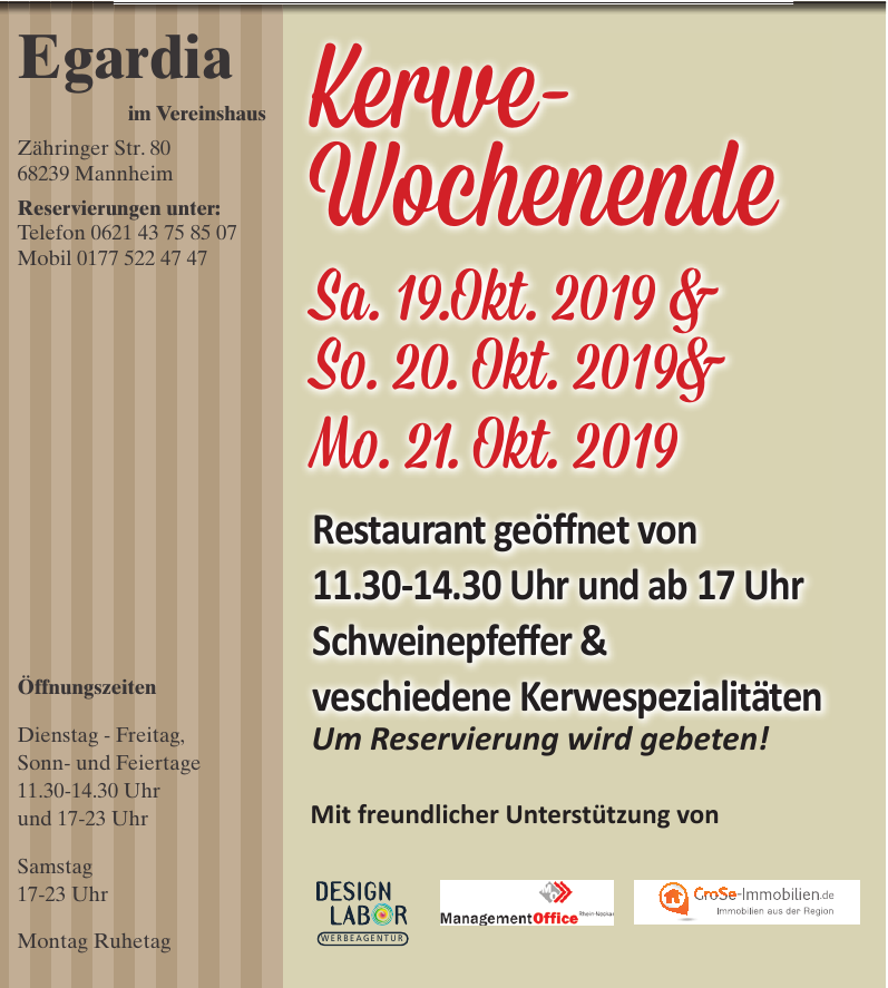 Egardia im Vereinshaus Egardia im Vereinshaus