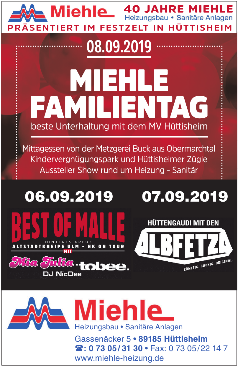 Miehle Heizung und Sanitär Miehle Heizung und Sanitär