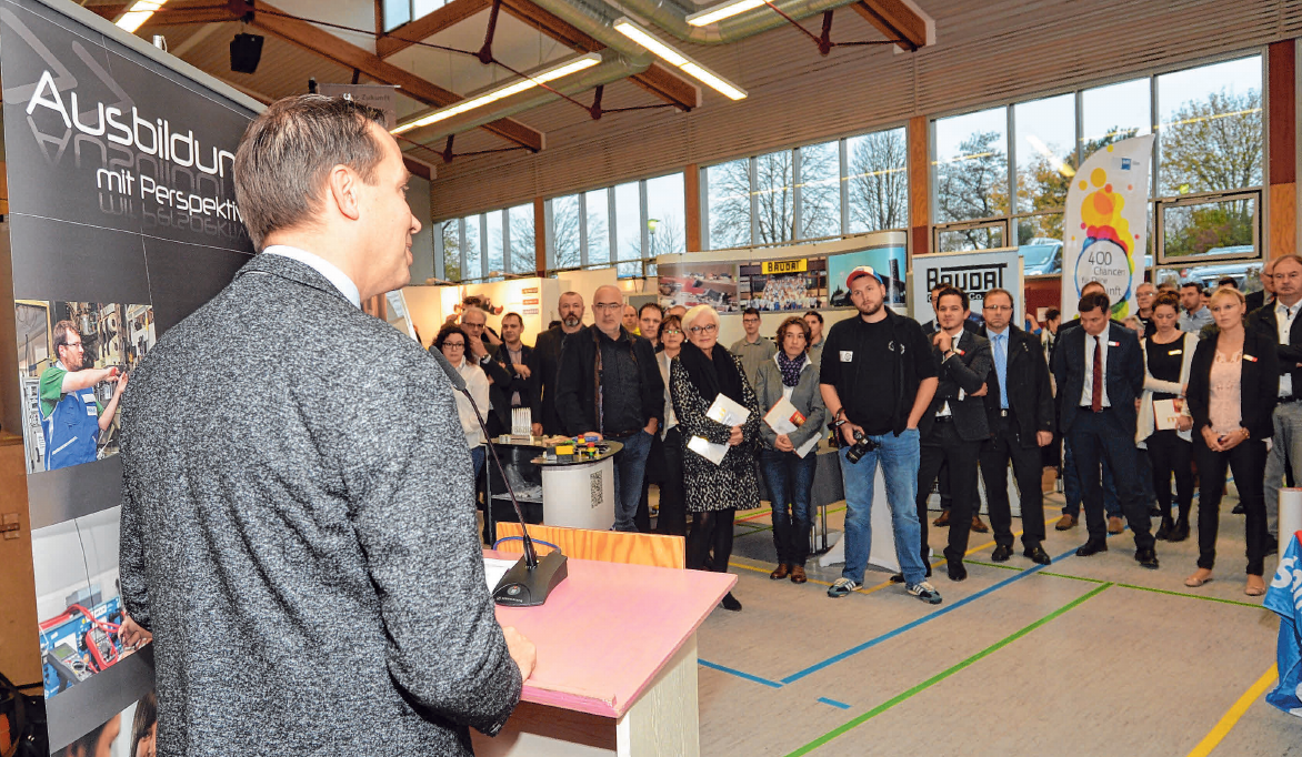 MdL Thomas Dörflinger hat im vergangenen Jahr die Messe eröffnet. FOTO: KLAUS WEISS MdL Thomas Dörflinger hat im vergangenen Jahr die Messe eröffnet. FOTO: KLAUS WEISS