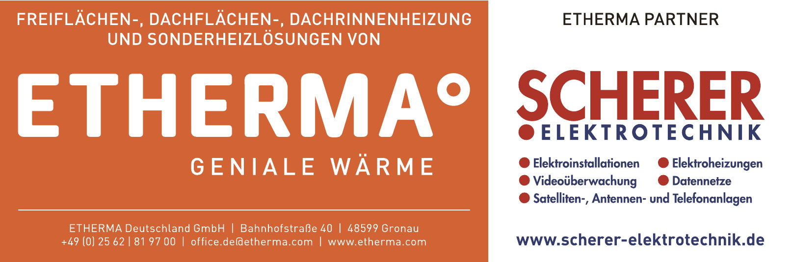 Scherer Elektrotechnik - Etherma Partner Scherer Elektrotechnik - Etherma Partner
