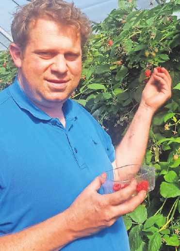Frische Beeren bietet der Hof Lauenroth an. Foto: privat Frische Beeren bietet der Hof Lauenroth an. Foto: privat