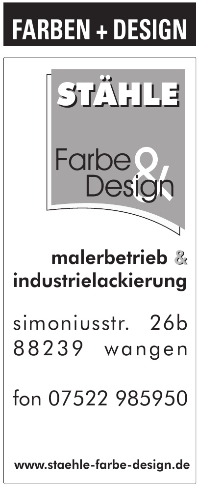 Matthias Stähle Maler- und Lackierbetrieb Matthias Stähle Maler- und Lackierbetrieb