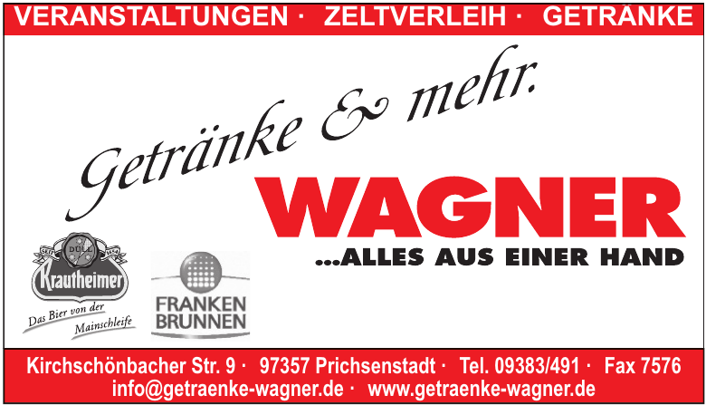 Getränke Wagner Getränke Wagner