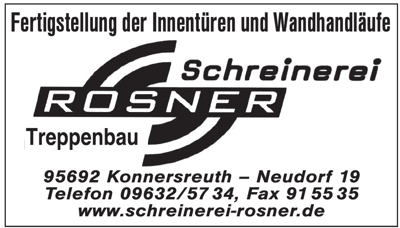 Schreinerei Rosner Schreinerei Rosner