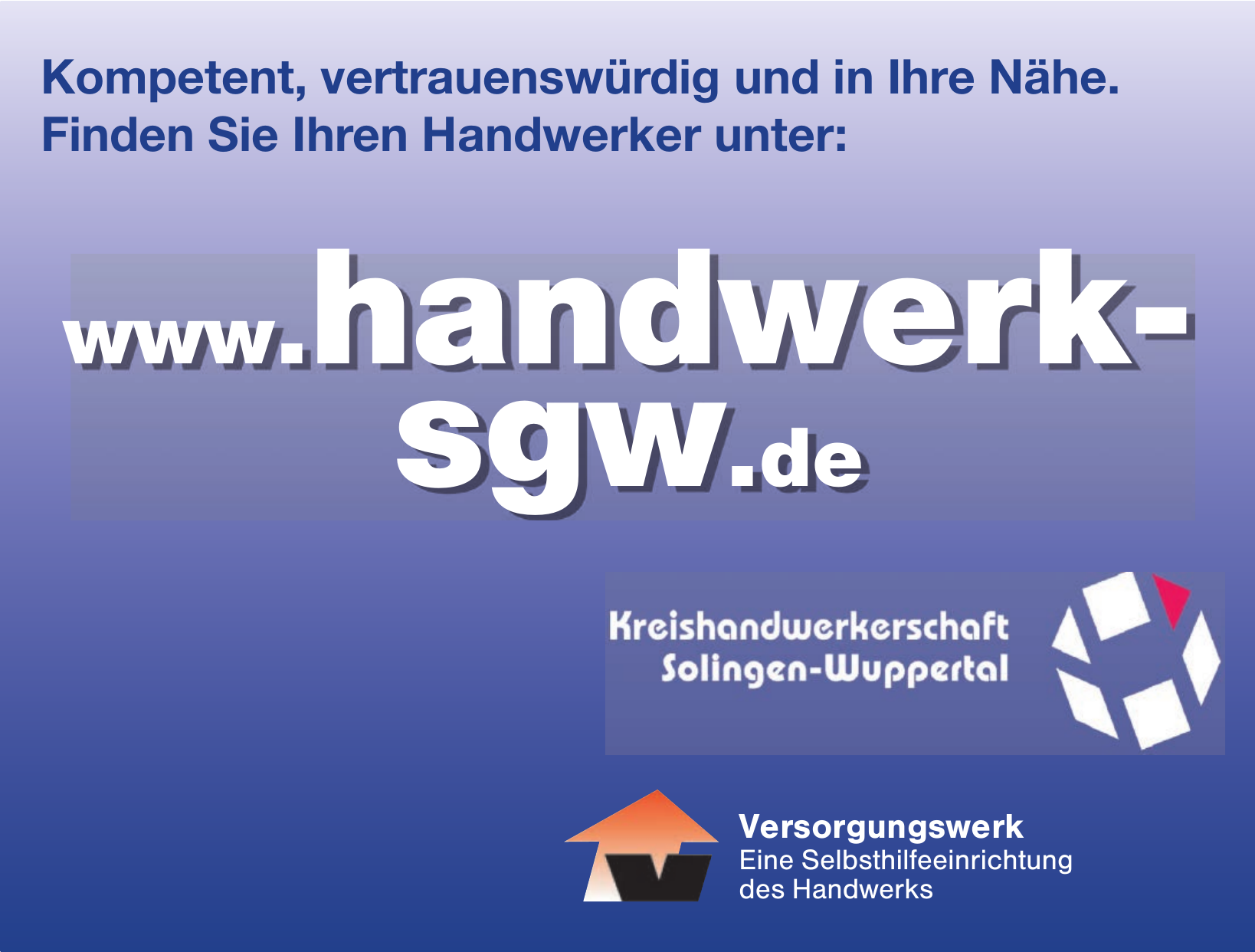 Kreishandwerkerschaft Solingen-Wuppertal Kreishandwerkerschaft Solingen-Wuppertal
