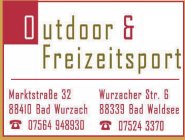 Ad №13 Outdoor & Freizeitsport