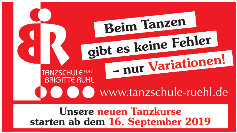 Tanzschule Brigitte Rühl Tanzschule Brigitte Rühl