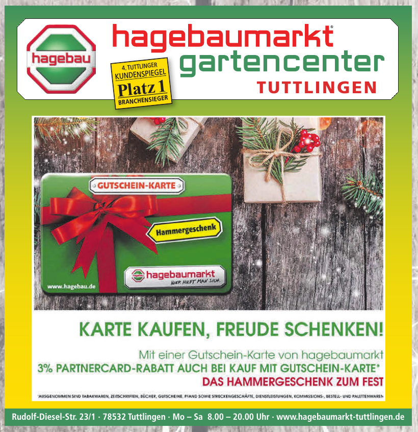 Hagebaumarkt Tuttlingen Hagebaumarkt Tuttlingen