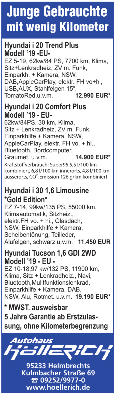 Autohaus Höllerich GmbH & Co. KG Autohaus Höllerich GmbH & Co. KG