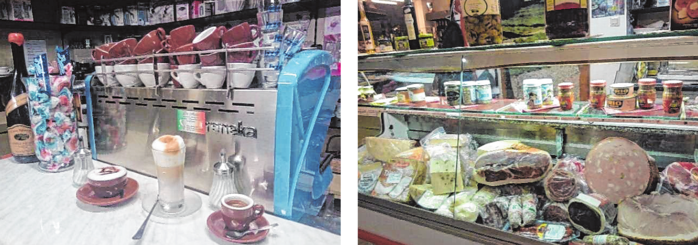 Sowohl frischen Kaffee als auch zahlreiche Wurstwaren können die Kunden bei De Maio genießen. BILDER: DE MAIO Sowohl frischen Kaffee als auch zahlreiche Wurstwaren können die Kunden bei De Maio genießen. BILDER: DE MAIO