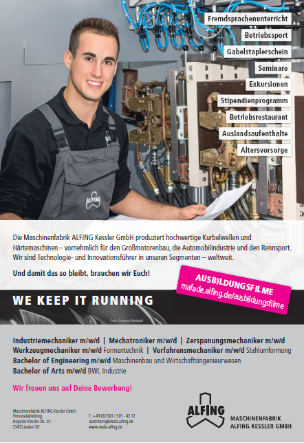 Maschinenfabrik ALFING Kessler GmbH Maschinenfabrik ALFING Kessler GmbH