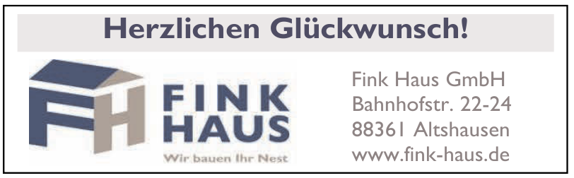Fink Haus GmbH Fink Haus GmbH