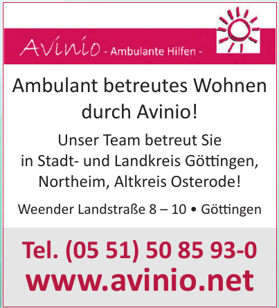 Avinio - Ambulante Hilfen Avinio - Ambulante Hilfen