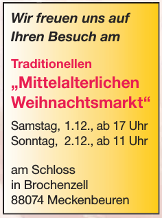 Mittelalterlichen Weihnachtsmarkt Mittelalterlichen Weihnachtsmarkt