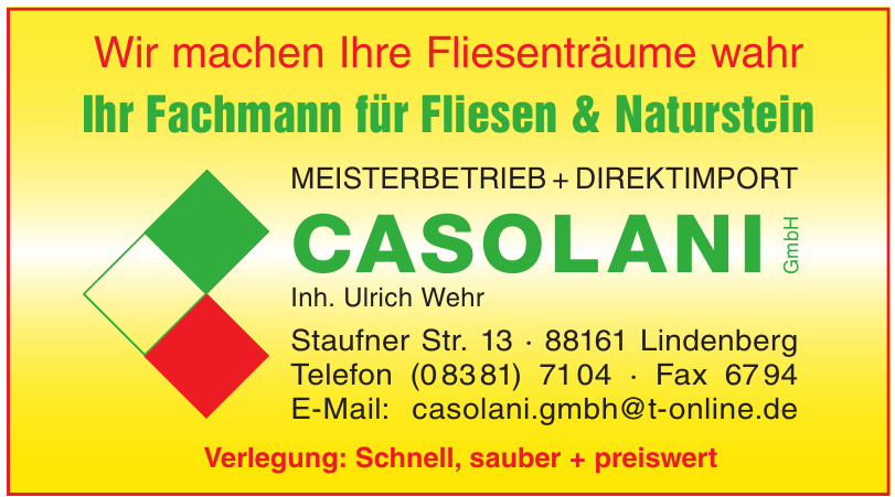 Casolani GmbH Casolani GmbH
